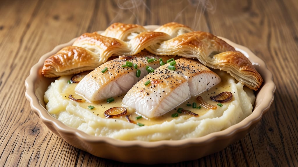 America's Test Kitchen Fish Pie Recipe: Flaky Layers and Creamy Cheese Topping
