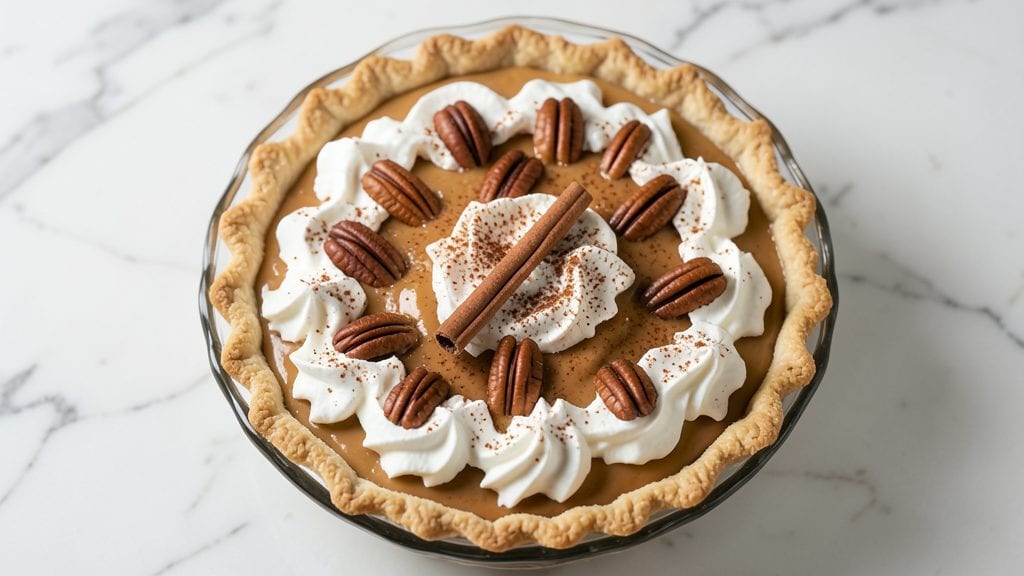 Betty Crocker Eggnog Pie Recipe: Spiced Cream Cheese Filling with Buttery Crust