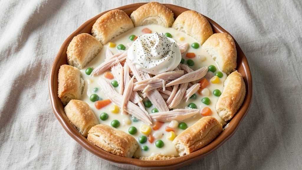 Campbell's Cream of Chicken Soup Pot Pie Recipe: Flaky Crust Over Creamy Comfort