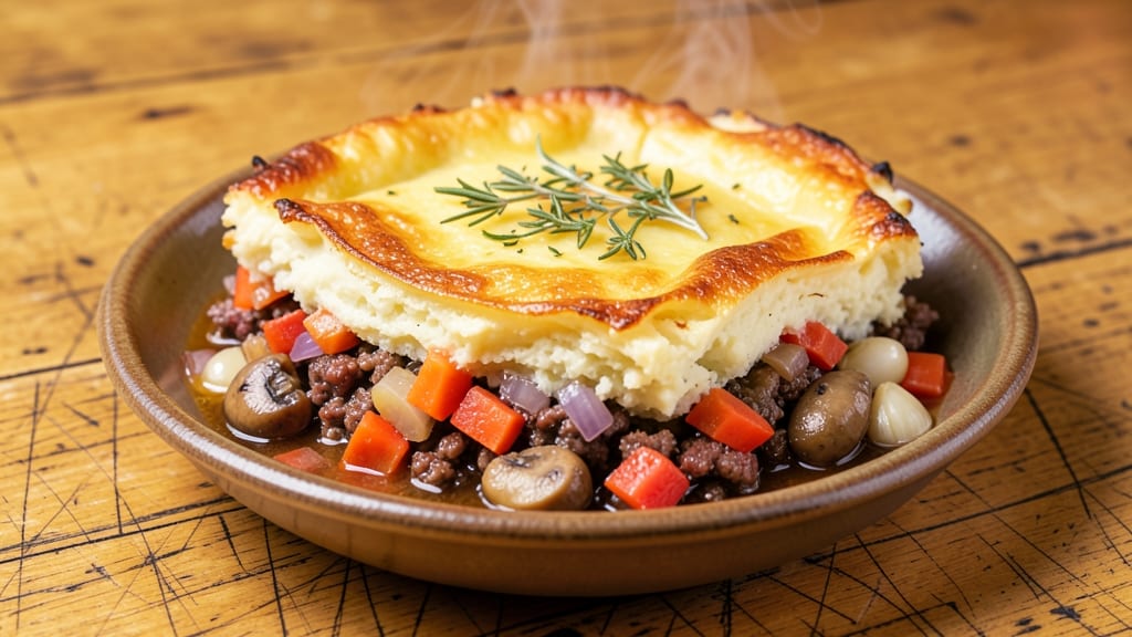 Cheesecake Factory Shepherd's Pie Recipe: Flaky Topping Over Creamy Mashed Potato Heaven
