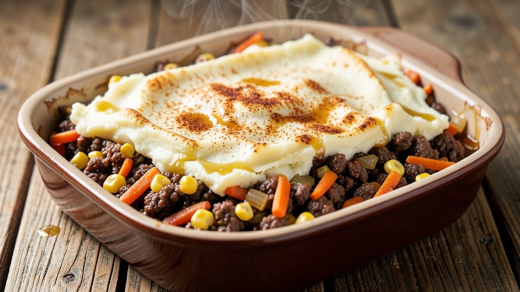 Classic Shepherd's Pie Recipe With Corn: Savory Mash-Topped Comfort in One Pot
