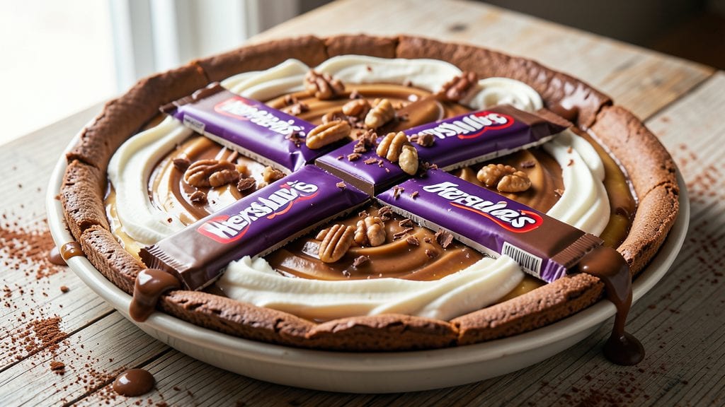 Hershey Candy Bar Pie Recipe: Rich Chocolate Layers With Gooey Fudge Center