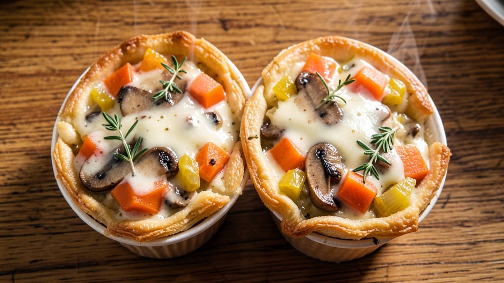 Individual Vegetable Pot Pies Recipe: Mini Muffin-Tin Comfort in 20 Minutes