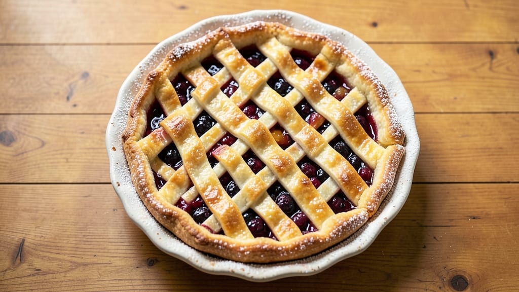 Jam Pie Recipe: Warm Spiced Filling Hugged by Buttery Crust