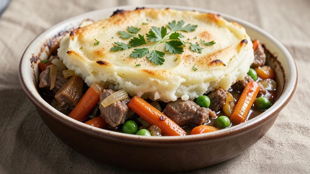 James May's Shepherd's Pie Recipe: Crispy Top, Savory Meat Filling Magic