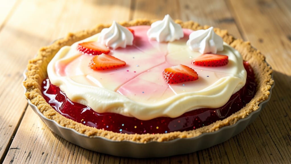 Jello Cheesecake Pie Recipe: Wobbly Layers That Defy the Rules