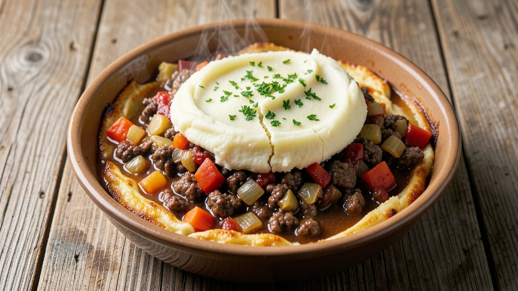 Lipton Soup Shepherd's Pie Recipe: Mashed Potato Crust Over Hearty Meat Filling