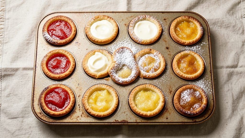 Muffin Tin Mini Pies Recipe: Buttery Crusts With Gooey Fruit Centers