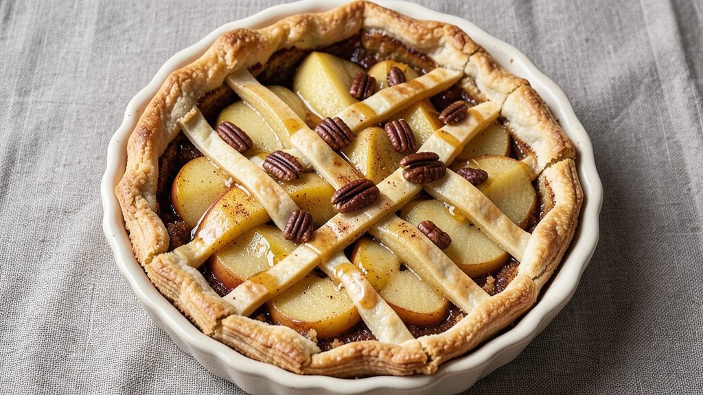 Old Fashioned Pear Pie Recipe: Spiced Cinnamon Crust Meets Silky Filling