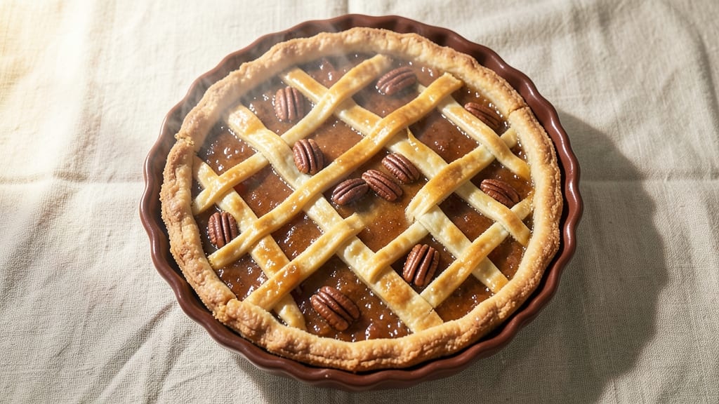 Old Fashioned Pecan Pie Recipe Without Corn Syrup: Brown Sugar Caramel Depth Without Refined Sweeteners