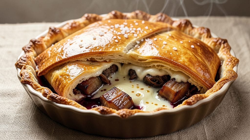 Oxtail Pie Recipe: Savory Meat-Filled Pastry With Golden Crust