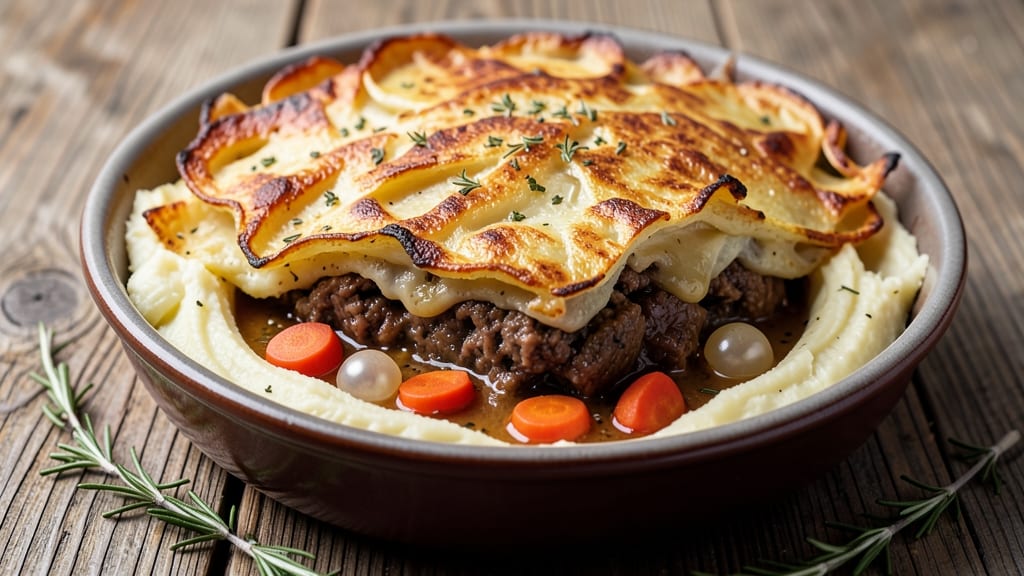 Rachael Ray's Shepherd's Pie Recipe: Mashed Potato Crust Over Savory Meat Filling