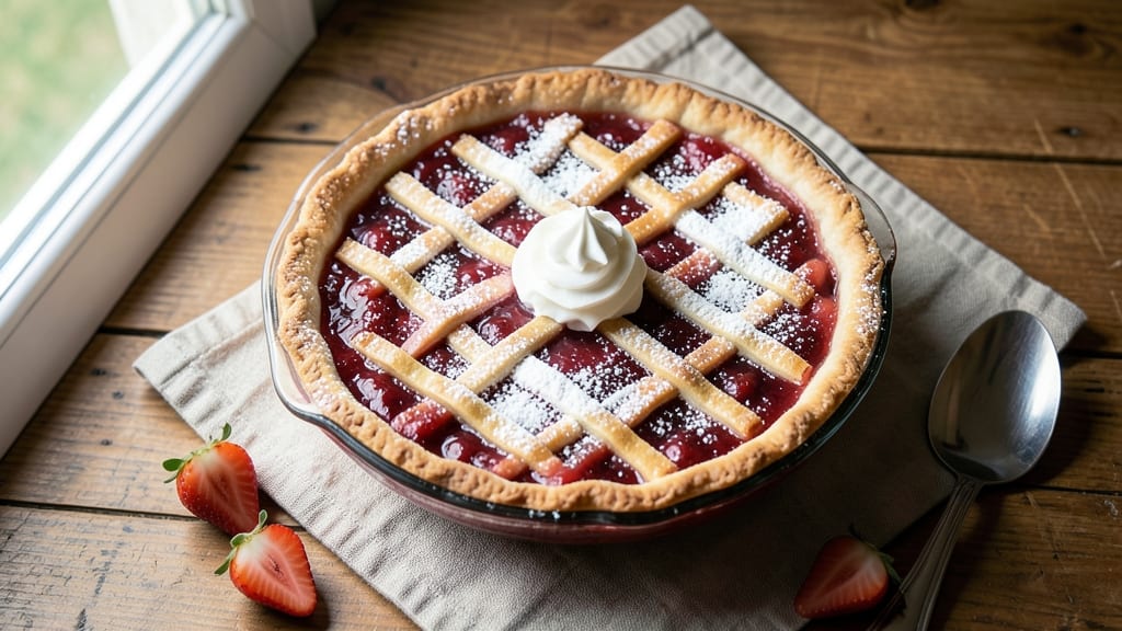 Shoney's Strawberry Pie Copycat Recipe: Flaky Crust and Bursting Fruit Filling
