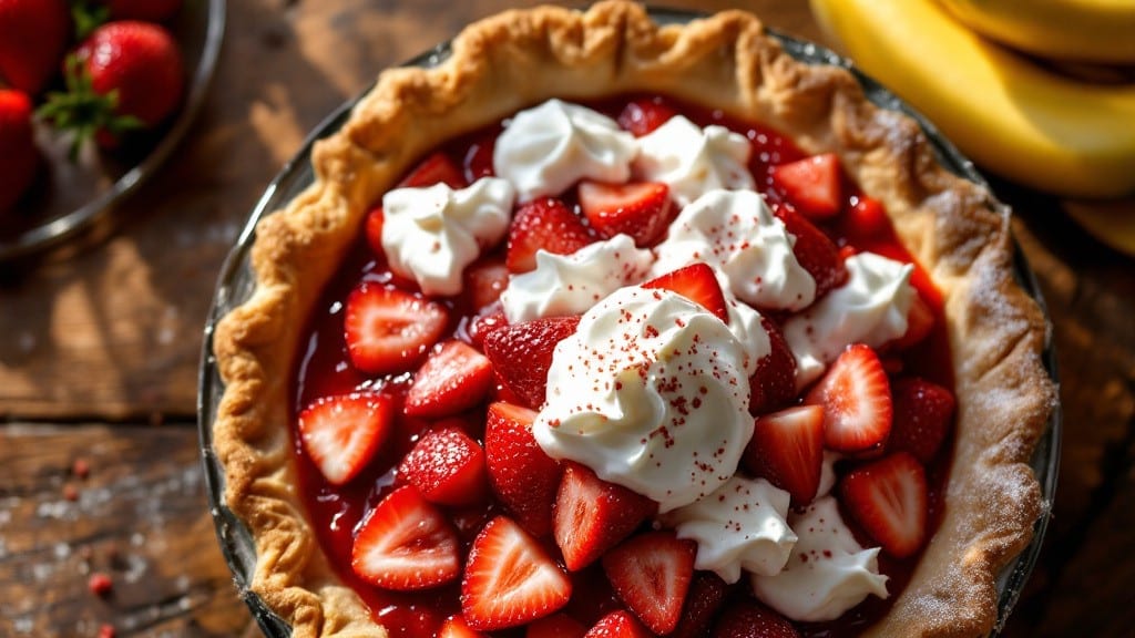 Shoney's Strawberry Pie Recipe Without Jello: Fluffy Pink Layers and Buttery Crust Magic