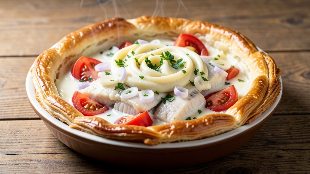 Traditional Fish Pie Recipe: Crispy Top and Creamy Center Magic