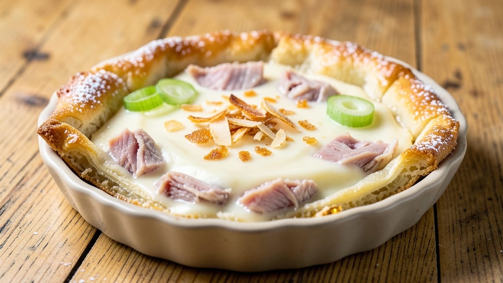 Tuna Pie Recipe: Silky Coconut Meringue Magic